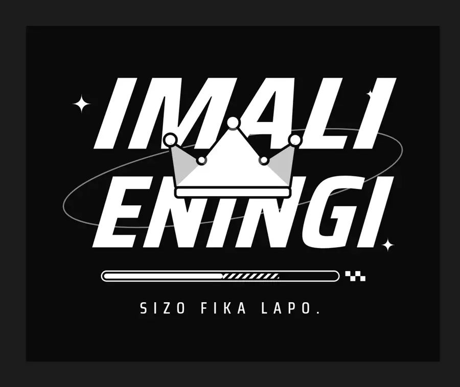 Imali Eningi logo with crown and Sizo fika lapo. tagline